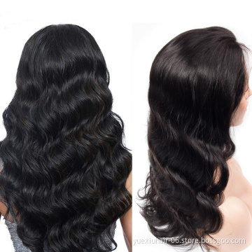 CELIE 10A Transparent Lace Front Wig Human Hair 40inch Body Wave Cuticle Aligned Human Hair Swiss Lace Wig with Baby Hair